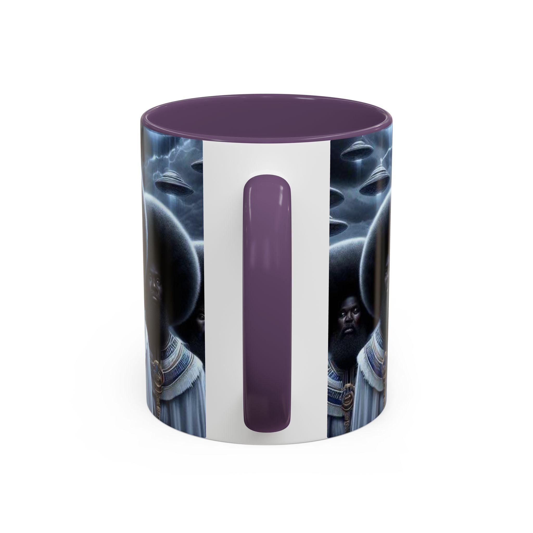 Accent Ceramic Coffee Mug 11 Oz And 15 Oz Sizes White Finish Ideal For Coffee And Tea Printify