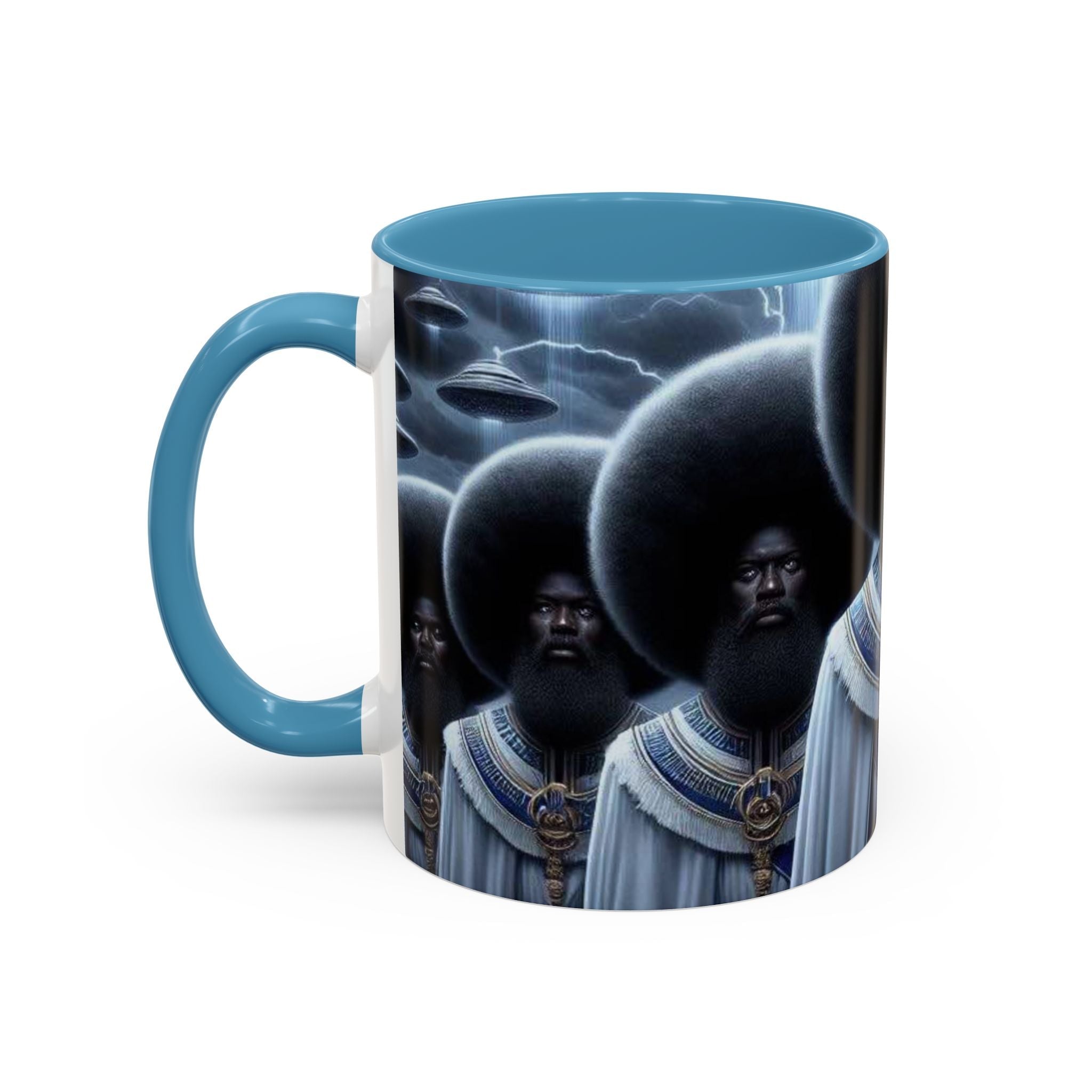 Accent Ceramic Coffee Mug 11 Oz And 15 Oz Sizes White Finish Ideal For Coffee And Tea Printify