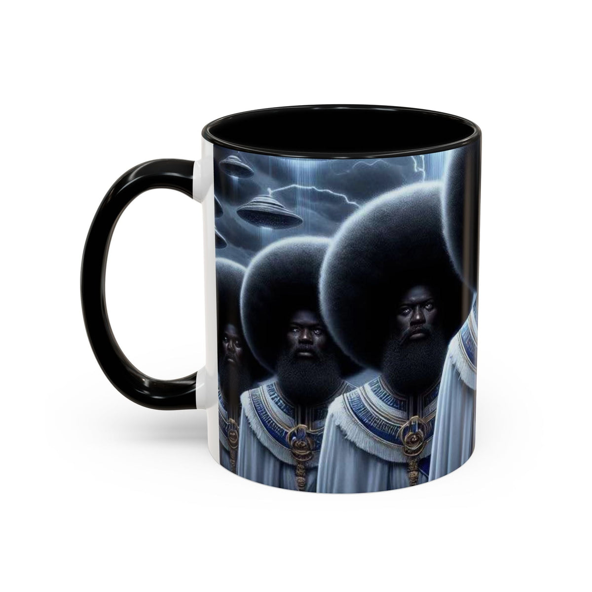 Accent Ceramic Coffee Mug 11 Oz And 15 Oz Sizes White Finish Ideal For Coffee And Tea Printify