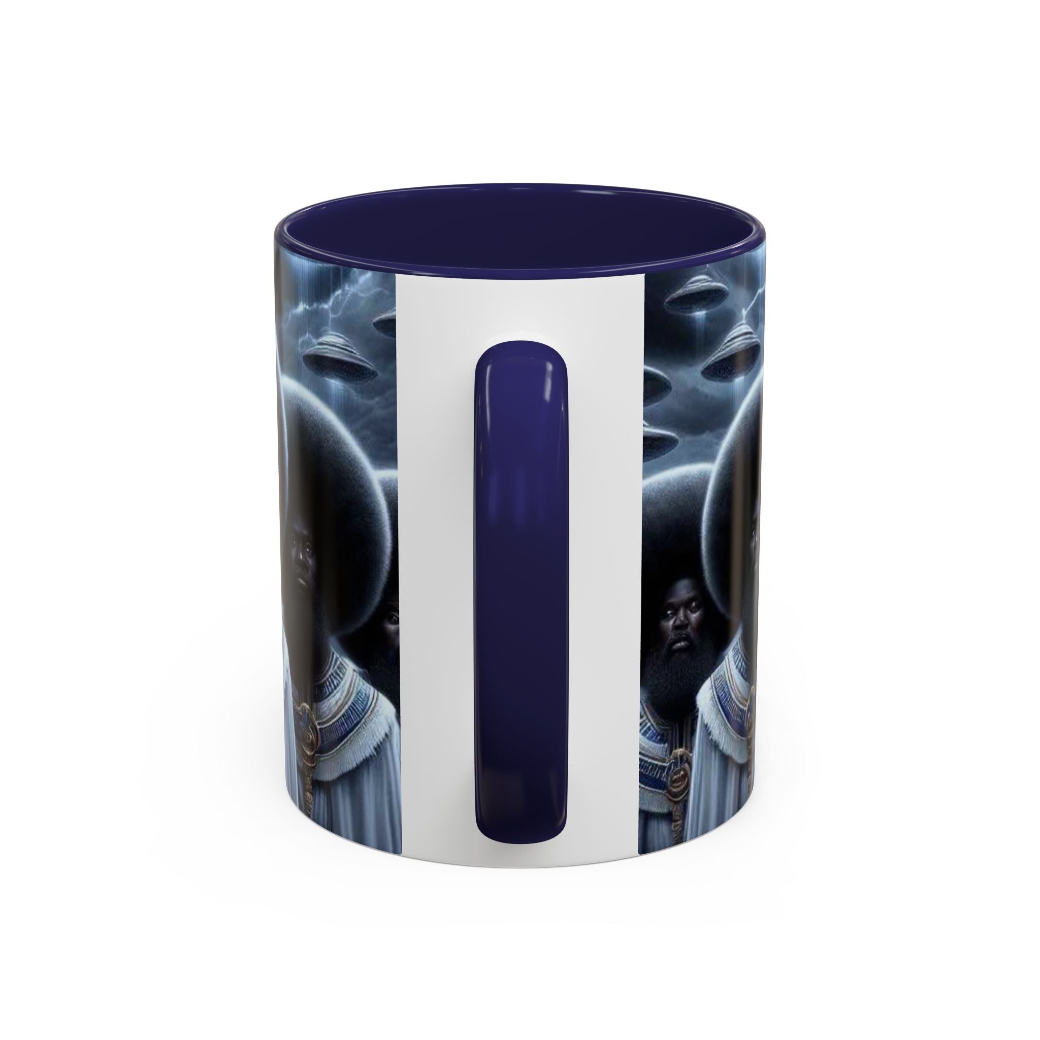 Accent Ceramic Coffee Mug 11 Oz And 15 Oz Sizes White Finish Ideal For Coffee And Tea Printify