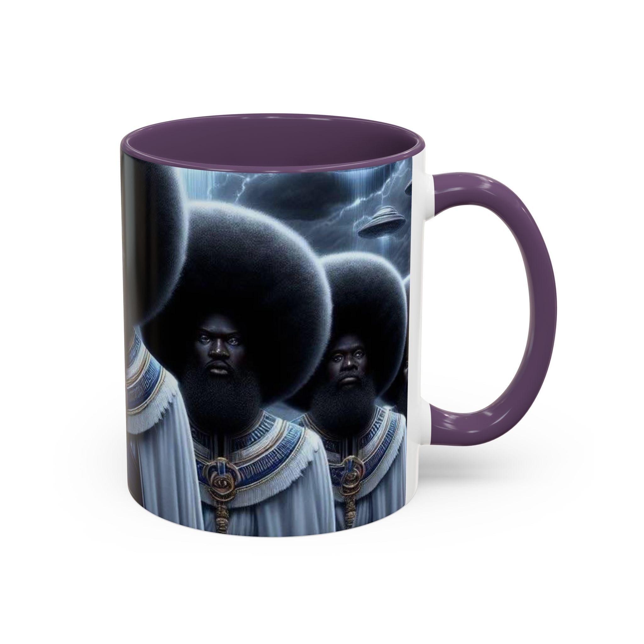 Accent Ceramic Coffee Mug 11 Oz And 15 Oz Sizes White Finish Ideal For Coffee And Tea Printify
