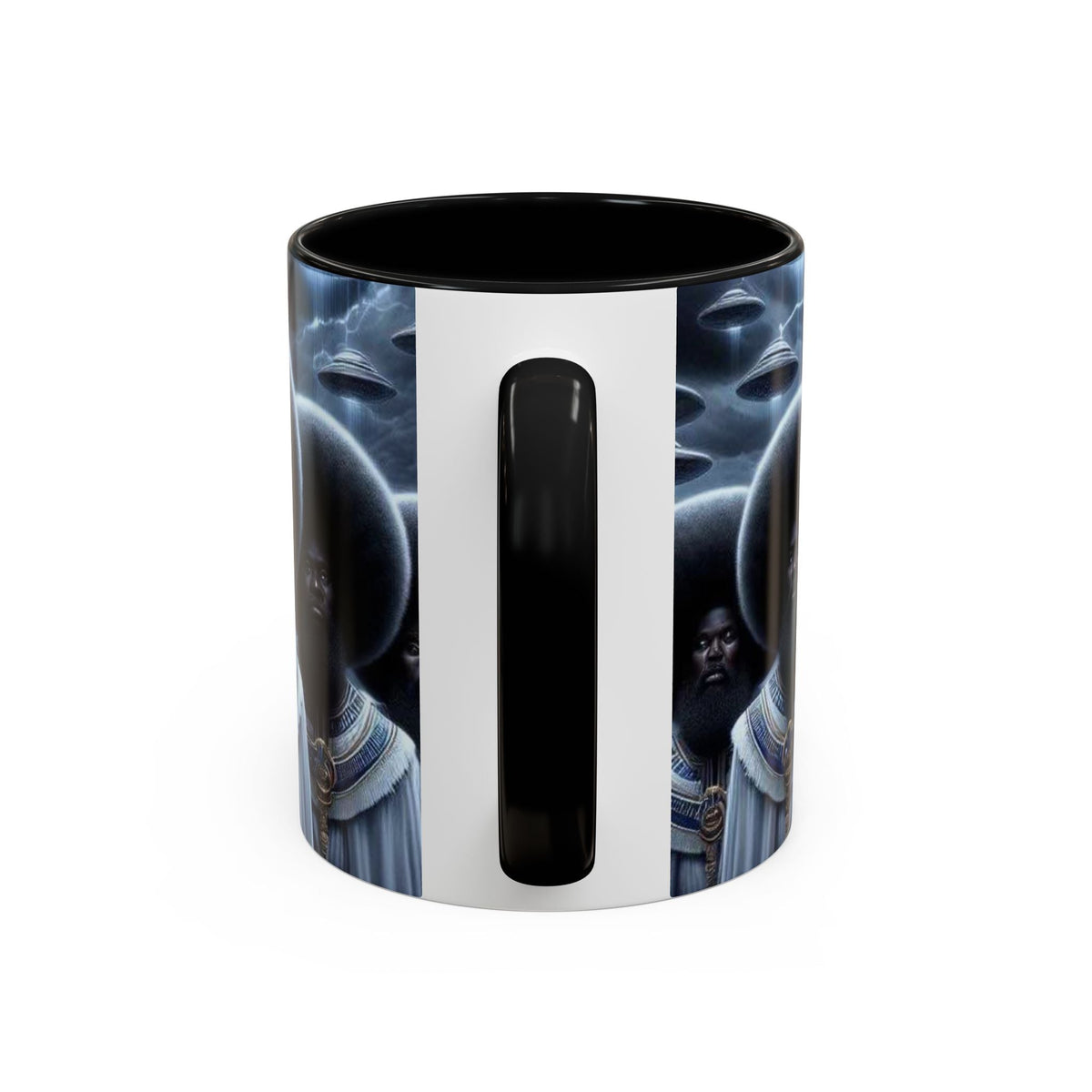 Accent Ceramic Coffee Mug 11 Oz And 15 Oz Sizes White Finish Ideal For Coffee And Tea Printify