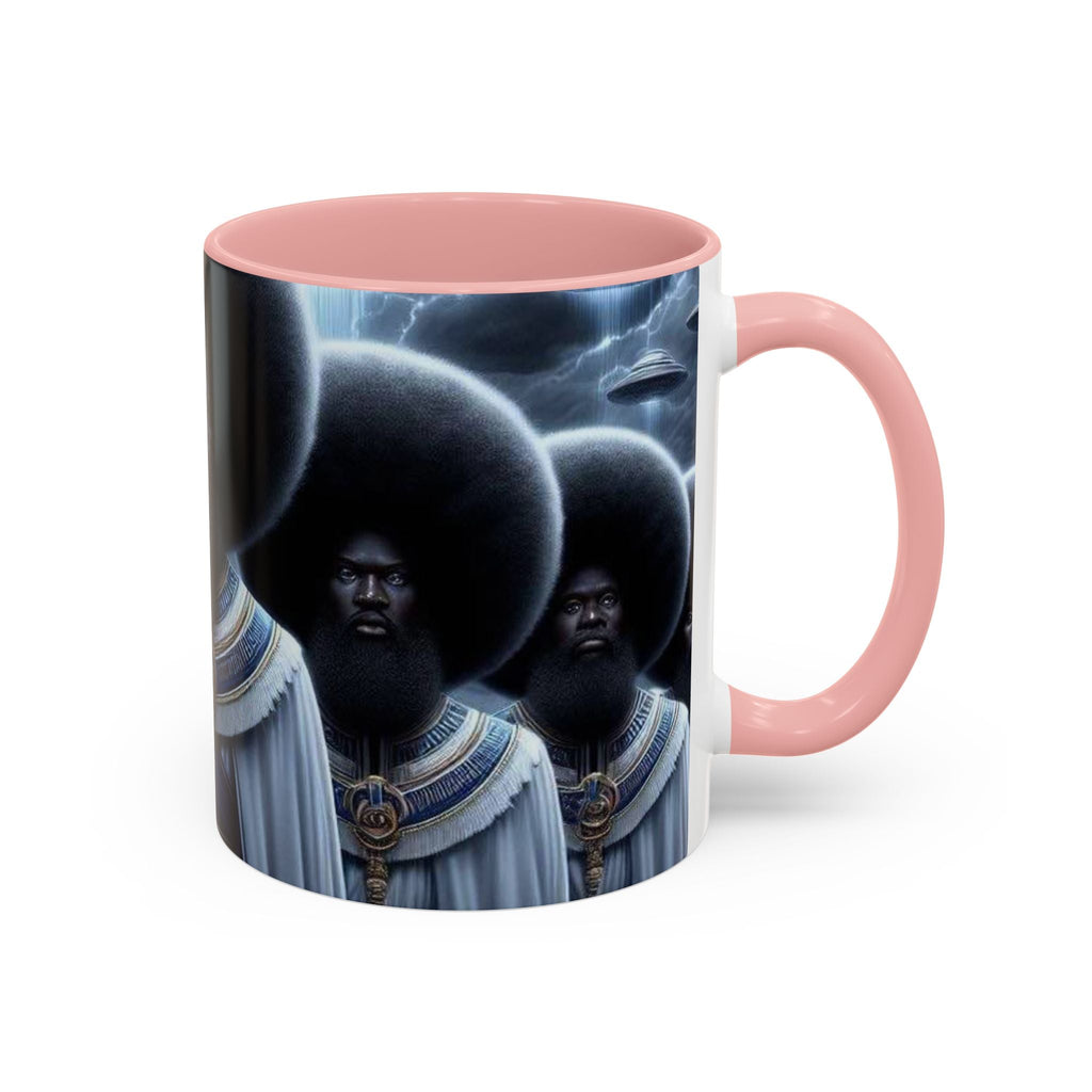 Accent Ceramic Coffee Mug 11 Oz And 15 Oz Sizes White Finish Ideal For Coffee And Tea Printify