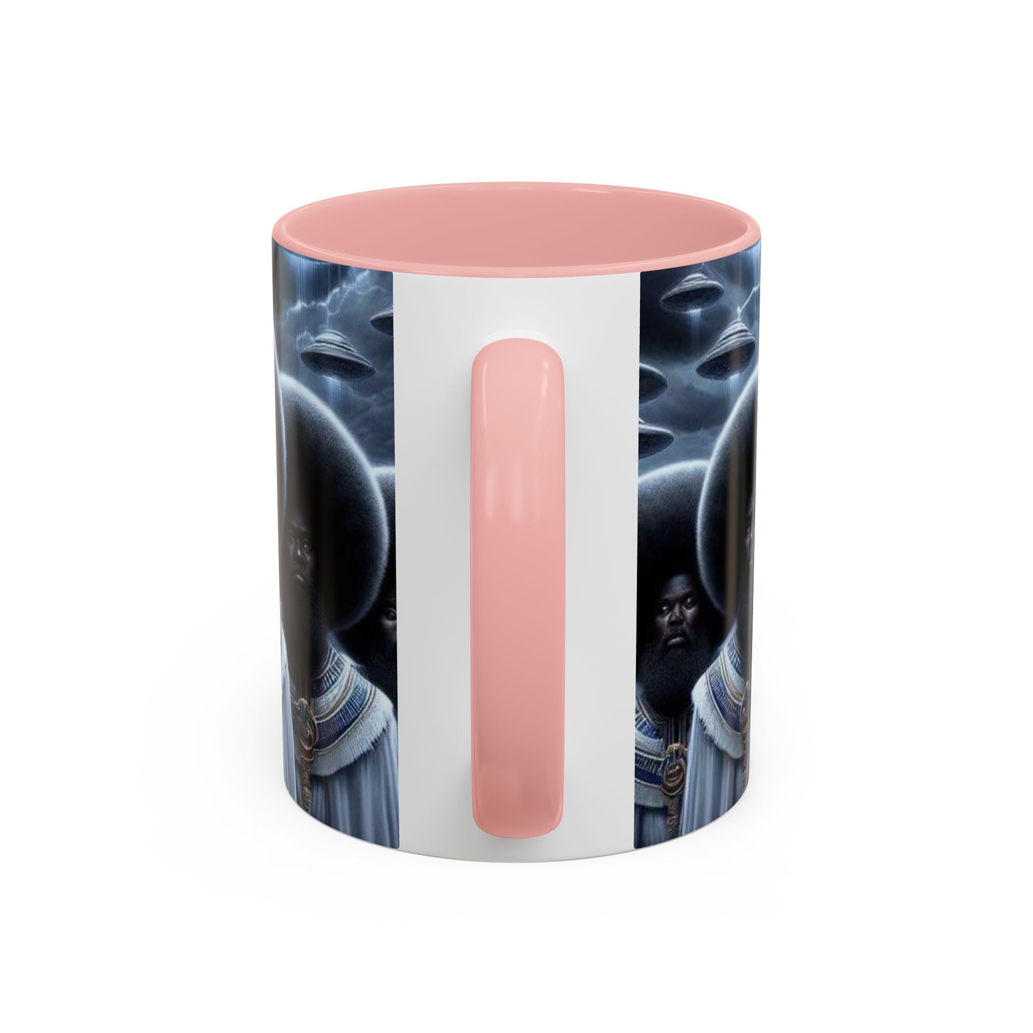 Accent Ceramic Coffee Mug 11 Oz And 15 Oz Sizes White Finish Ideal For Coffee And Tea Printify