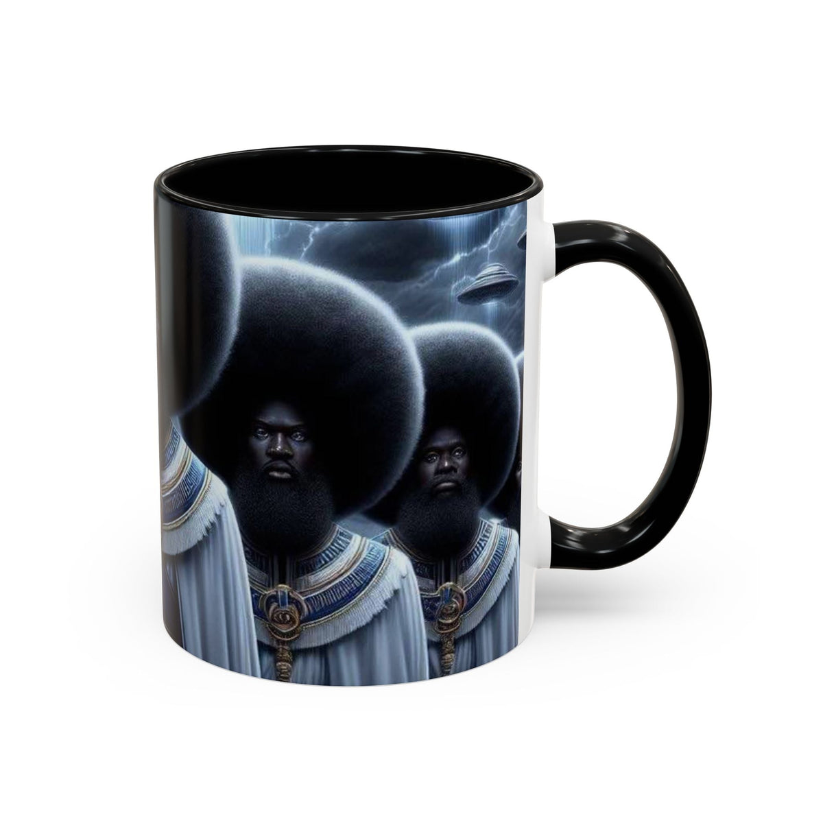 Accent Ceramic Coffee Mug 11 Oz And 15 Oz Sizes White Finish Ideal For Coffee And Tea Printify