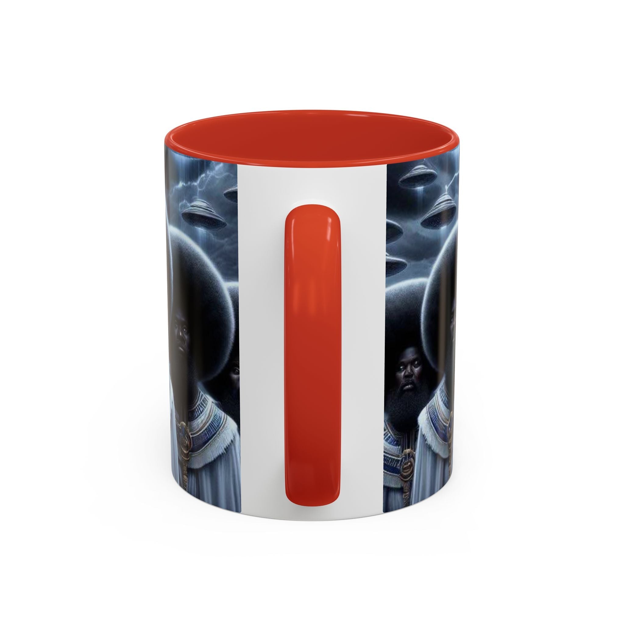 Accent Ceramic Coffee Mug 11 Oz And 15 Oz Sizes White Finish Ideal For Coffee And Tea Printify