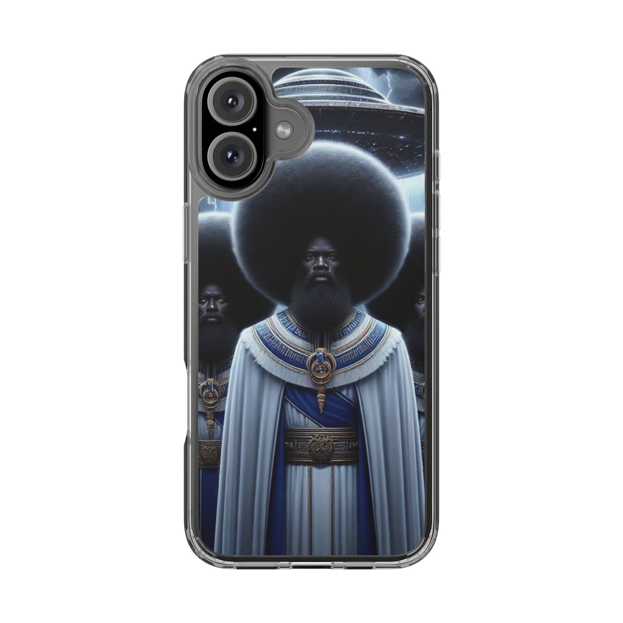 Artistic Clear Phone Cases, Unique Clear Case, Modern Phone Cover, Trendy Phone Case, Phone Accessories, Gift for Him/Her Printify