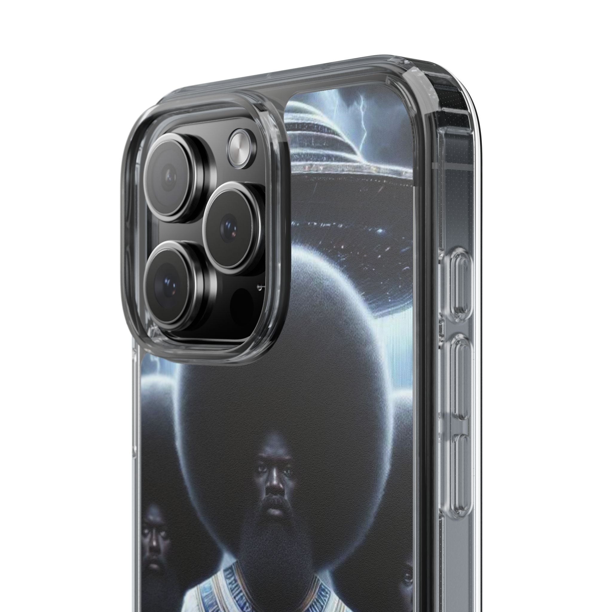 Artistic Clear Phone Cases, Unique Clear Case, Modern Phone Cover, Trendy Phone Case, Phone Accessories, Gift for Him/Her Printify
