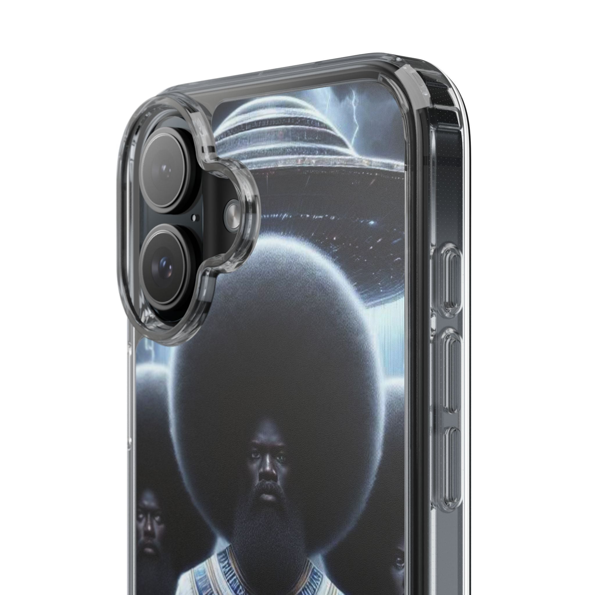 Artistic Clear Phone Cases, Unique Clear Case, Modern Phone Cover, Trendy Phone Case, Phone Accessories, Gift for Him/Her Printify