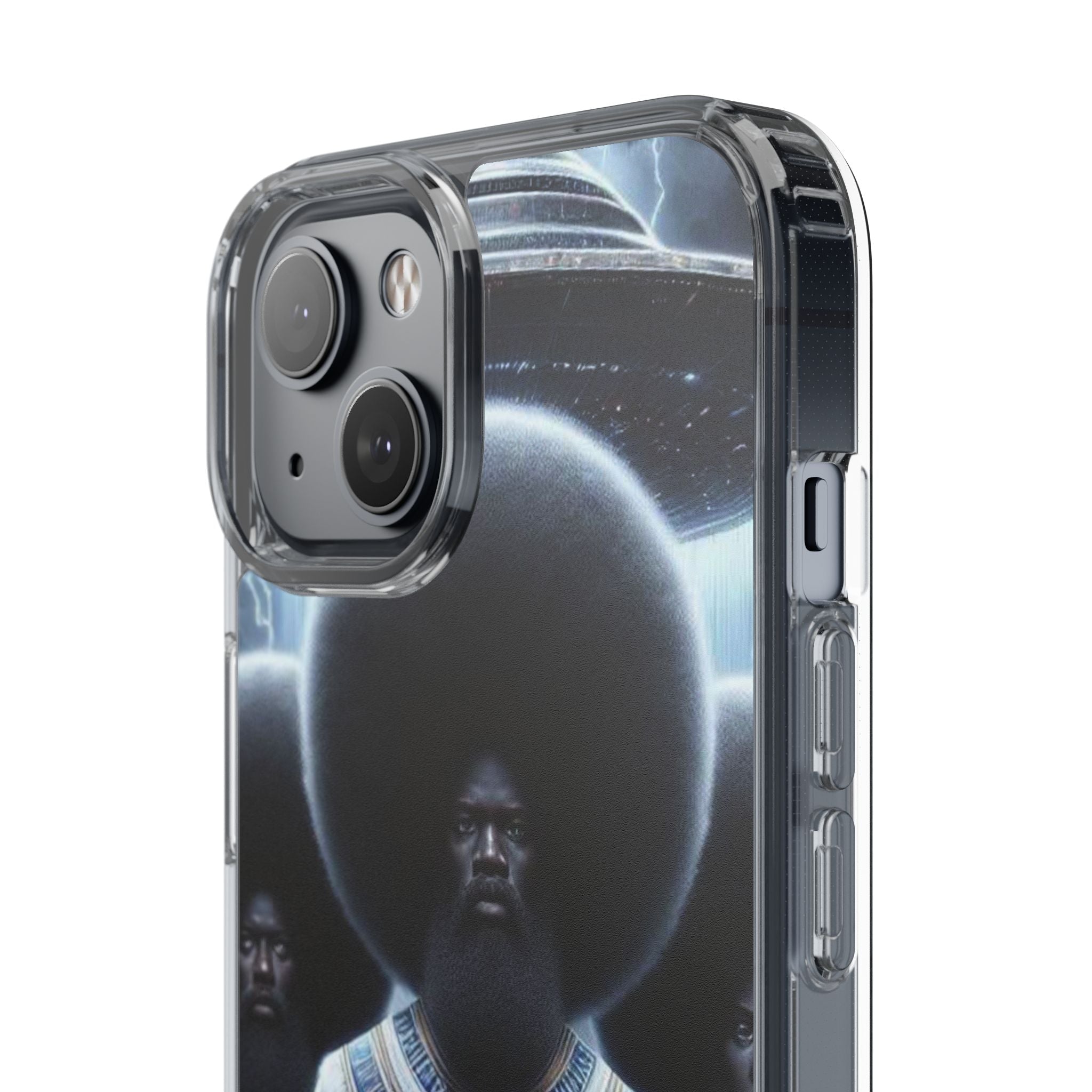 Artistic Clear Phone Cases, Unique Clear Case, Modern Phone Cover, Trendy Phone Case, Phone Accessories, Gift for Him/Her Printify