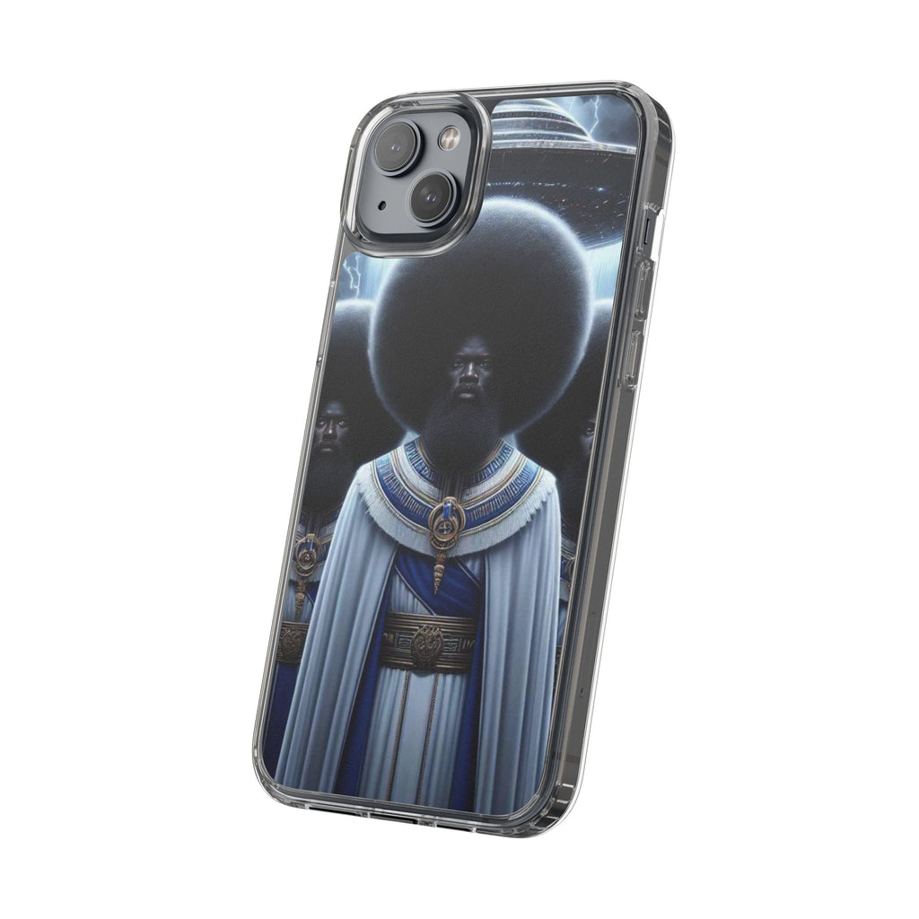 Artistic Clear Phone Cases, Unique Clear Case, Modern Phone Cover, Trendy Phone Case, Phone Accessories, Gift for Him/Her Printify
