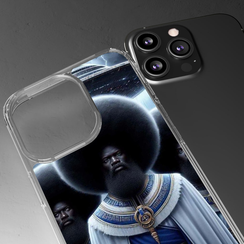Artistic Clear Phone Cases, Unique Clear Case, Modern Phone Cover, Trendy Phone Case, Phone Accessories, Gift for Him/Her Printify