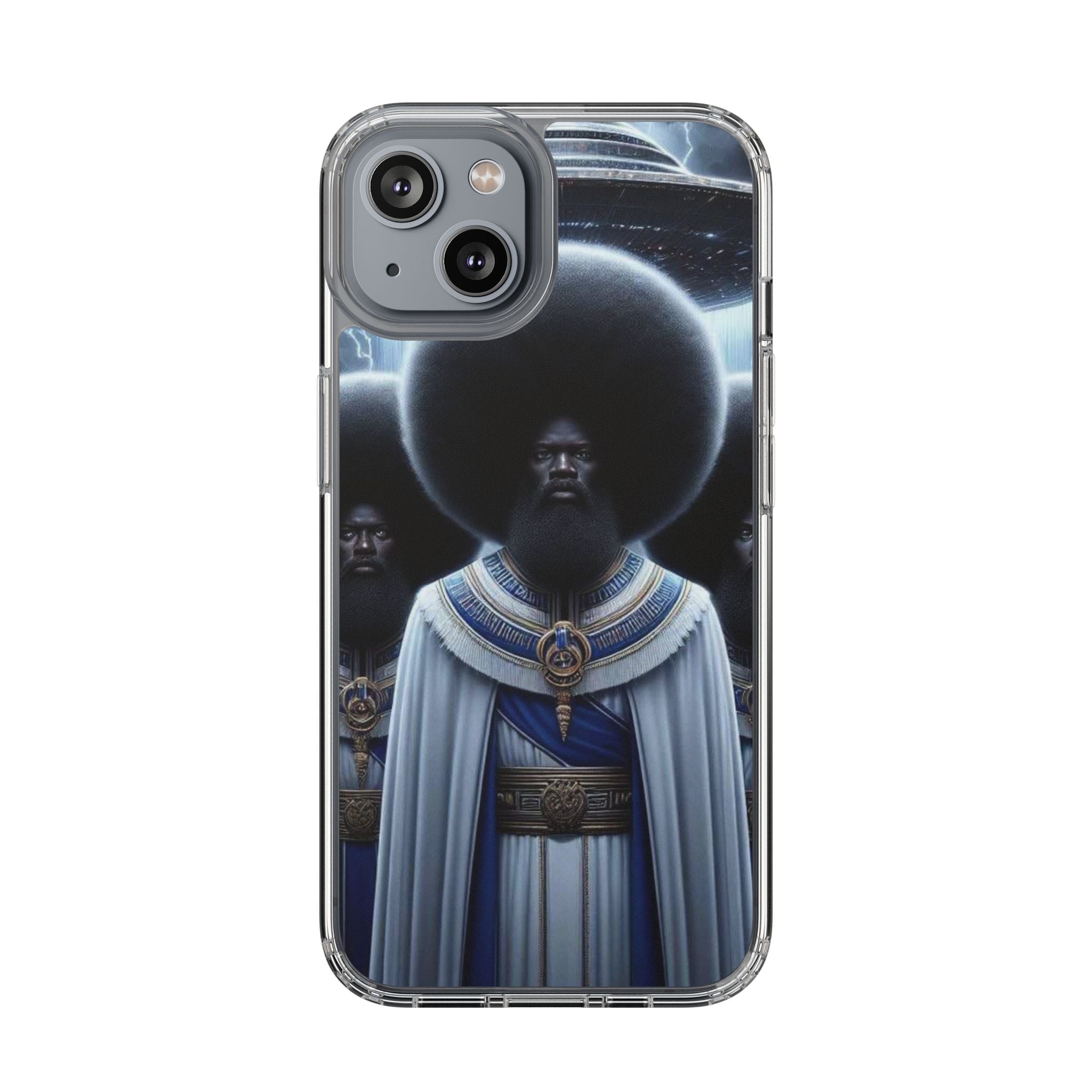 Artistic Clear Phone Cases, Unique Clear Case, Modern Phone Cover, Trendy Phone Case, Phone Accessories, Gift for Him/Her Printify