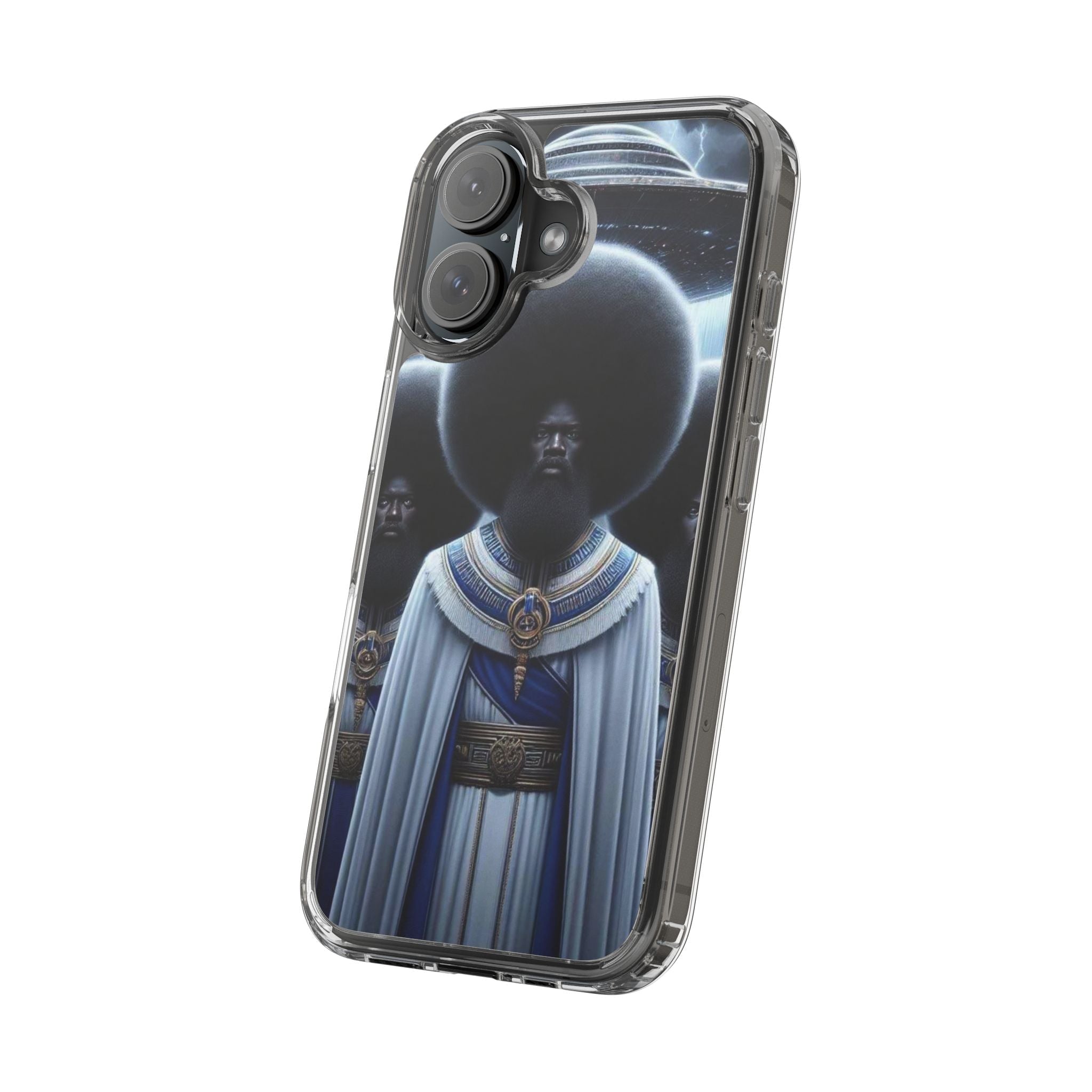 Artistic Clear Phone Cases, Unique Clear Case, Modern Phone Cover, Trendy Phone Case, Phone Accessories, Gift for Him/Her Printify