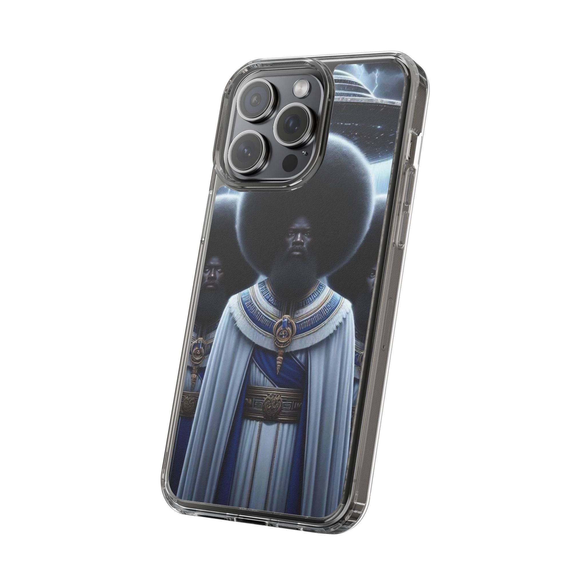 Artistic Clear Phone Cases, Unique Clear Case, Modern Phone Cover, Trendy Phone Case, Phone Accessories, Gift for Him/Her Printify