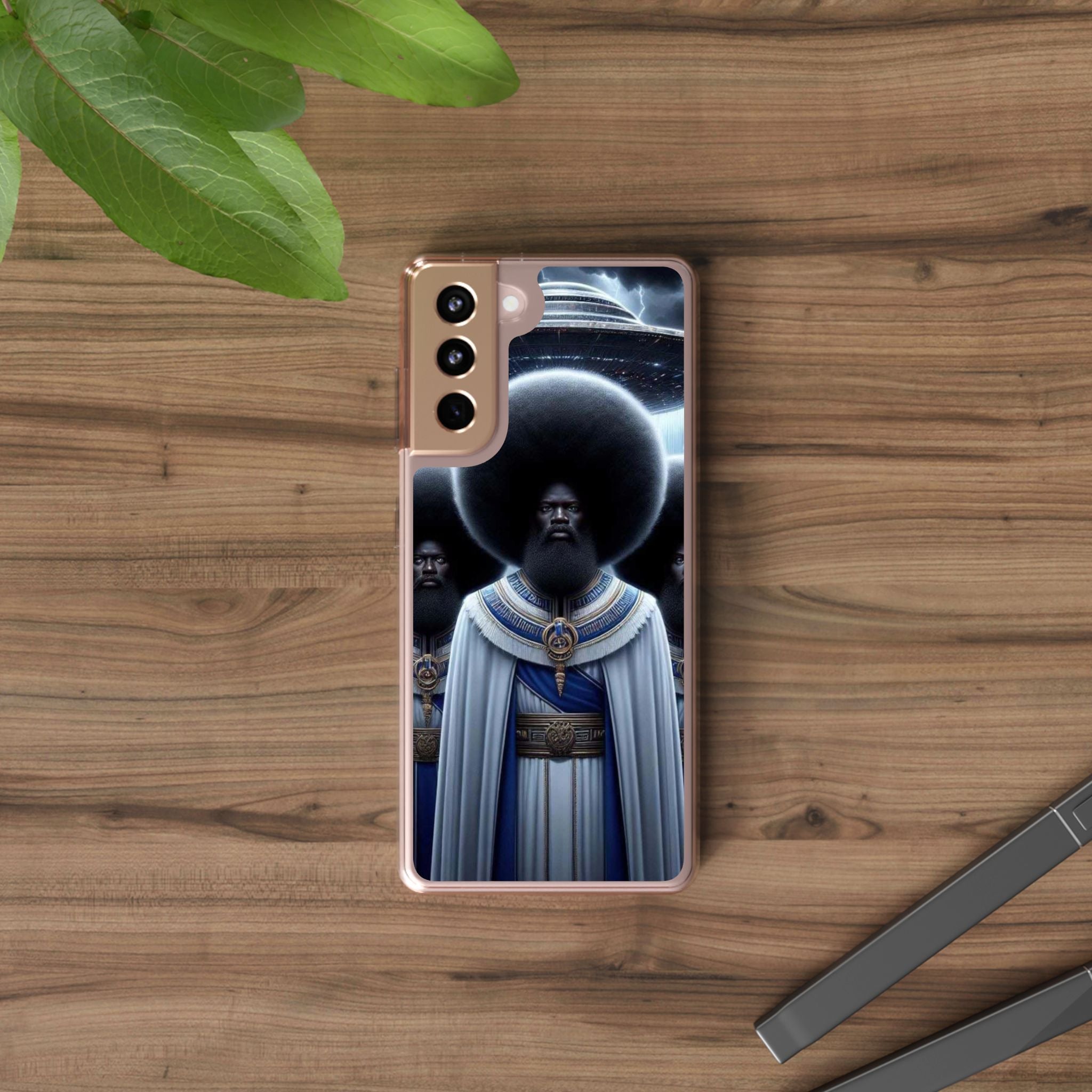 Artistic Clear Phone Cases, Unique Clear Case, Modern Phone Cover, Trendy Phone Case, Phone Accessories, Gift for Him/Her Printify