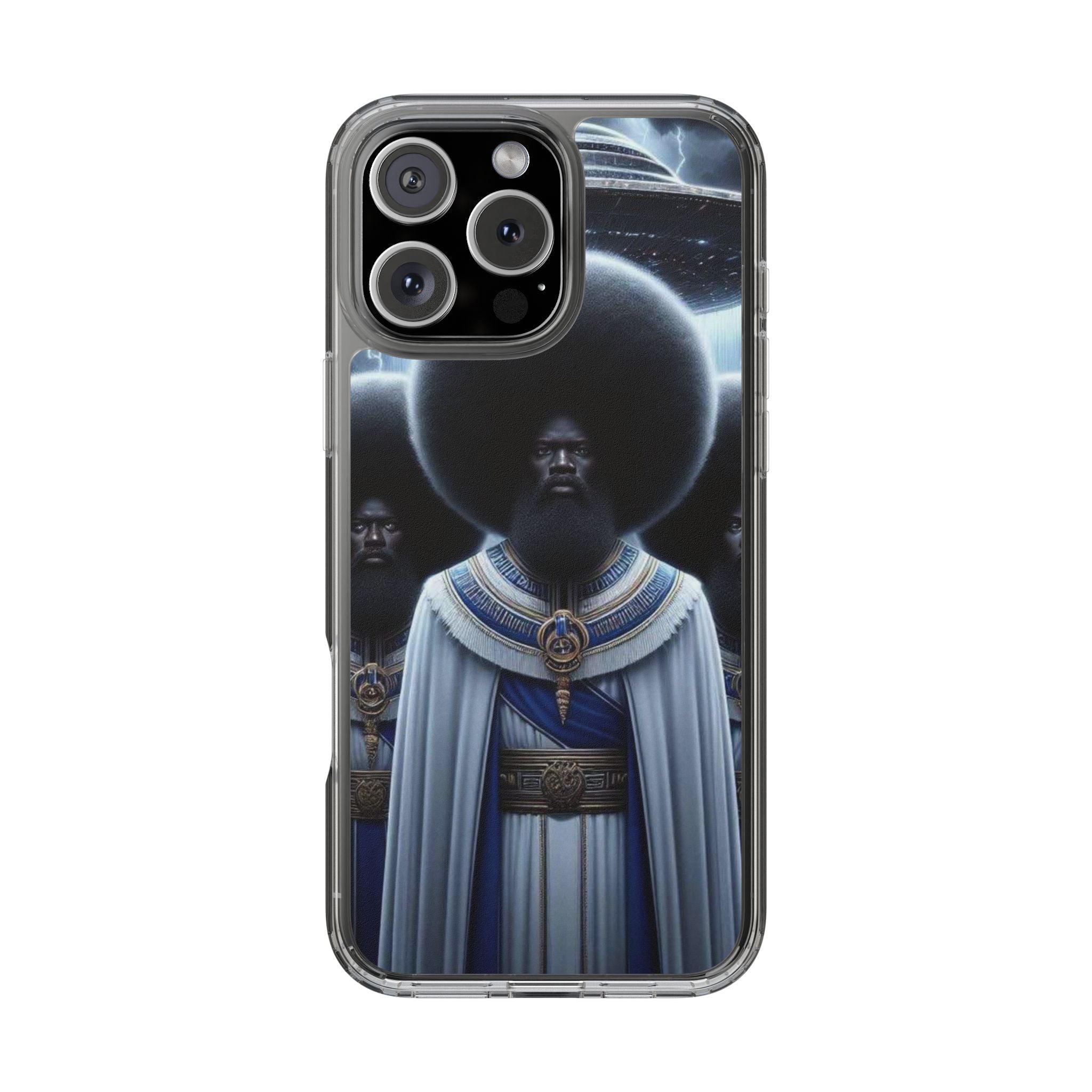 Artistic Clear Phone Cases, Unique Clear Case, Modern Phone Cover, Trendy Phone Case, Phone Accessories, Gift for Him/Her Printify