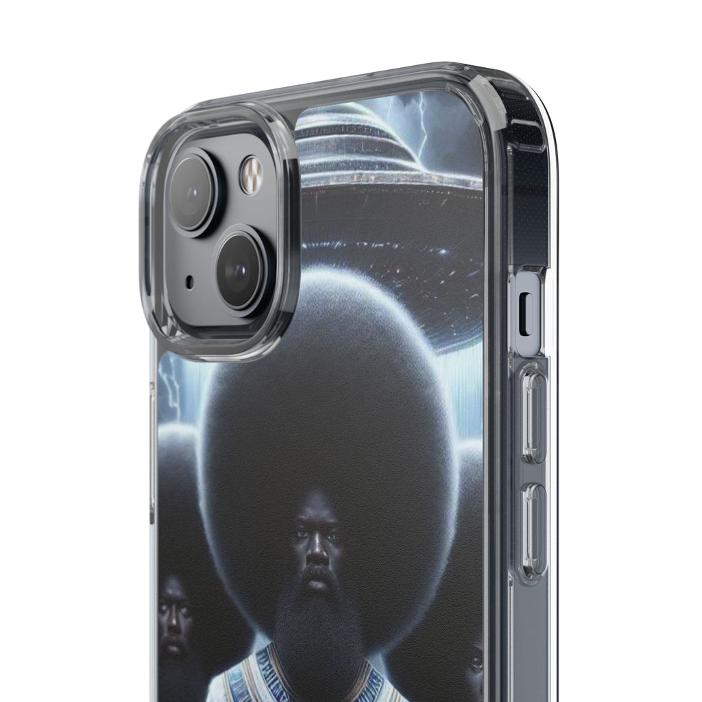 Artistic Clear Phone Cases, Unique Clear Case, Modern Phone Cover, Trendy Phone Case, Phone Accessories, Gift for Him/Her Printify