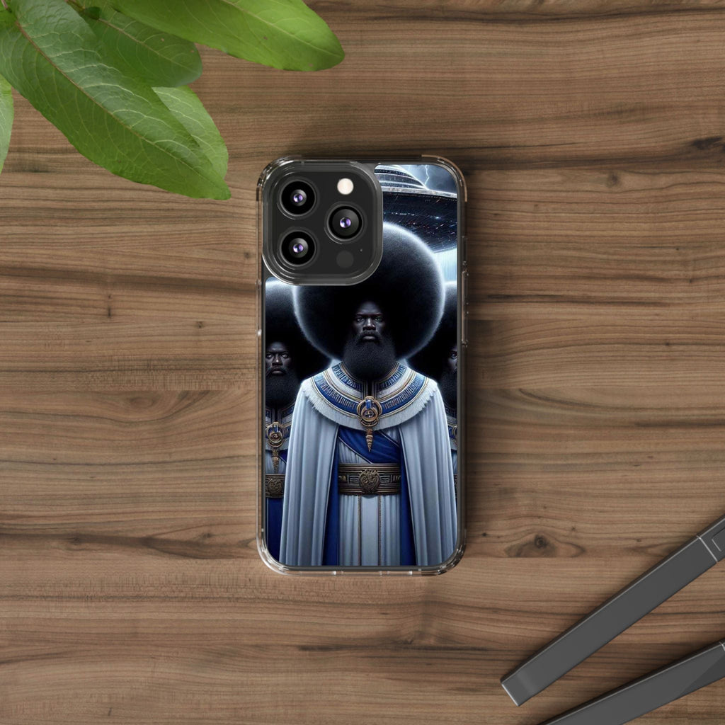 Artistic Clear Phone Cases, Unique Clear Case, Modern Phone Cover, Trendy Phone Case, Phone Accessories, Gift for Him/Her Printify