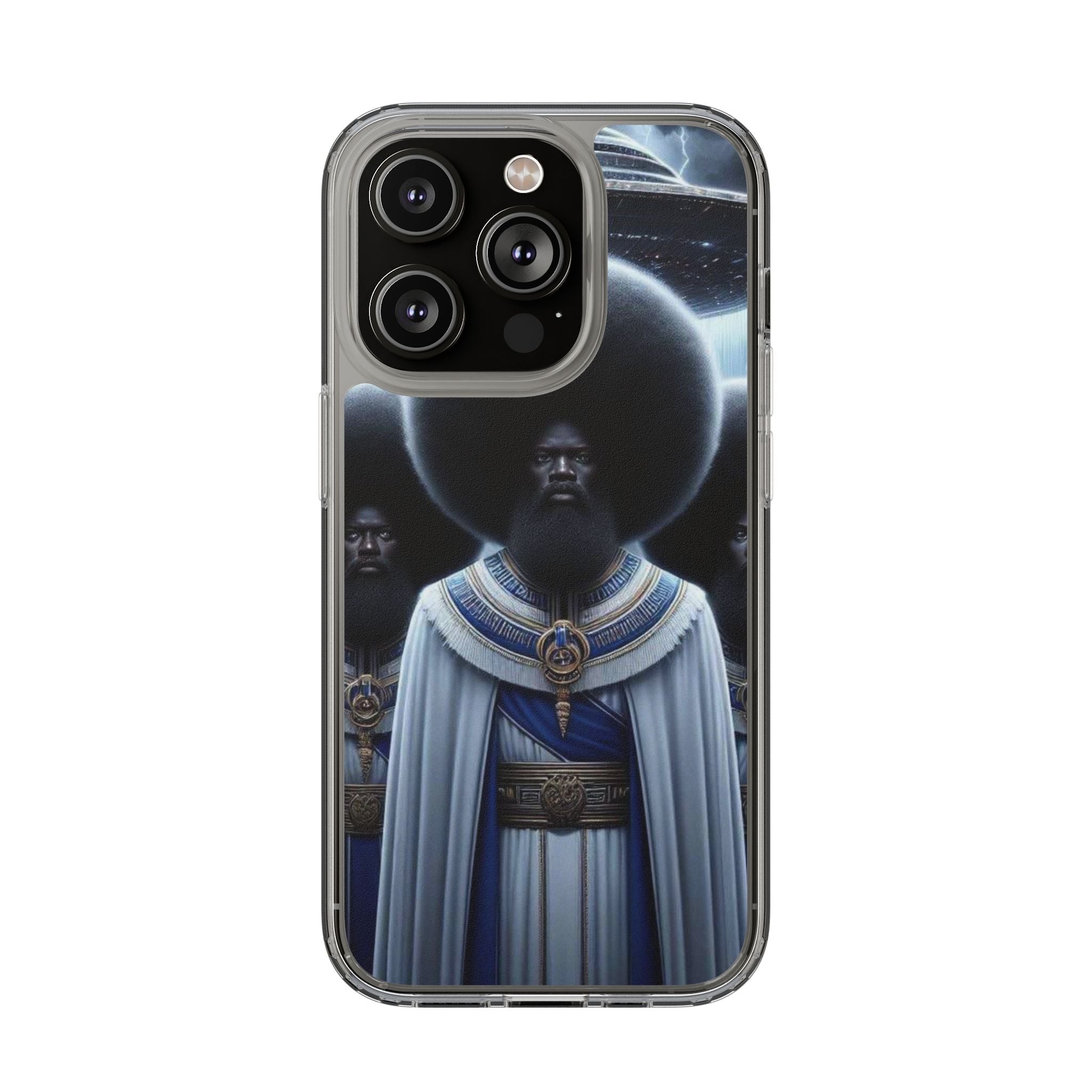 Artistic Clear Phone Cases, Unique Clear Case, Modern Phone Cover, Trendy Phone Case, Phone Accessories, Gift for Him/Her Printify