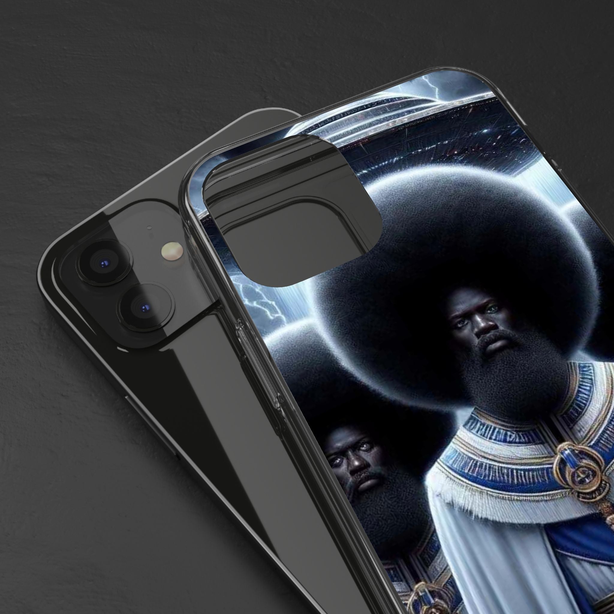 Artistic Clear Phone Cases, Unique Clear Case, Modern Phone Cover, Trendy Phone Case, Phone Accessories, Gift for Him/Her Printify