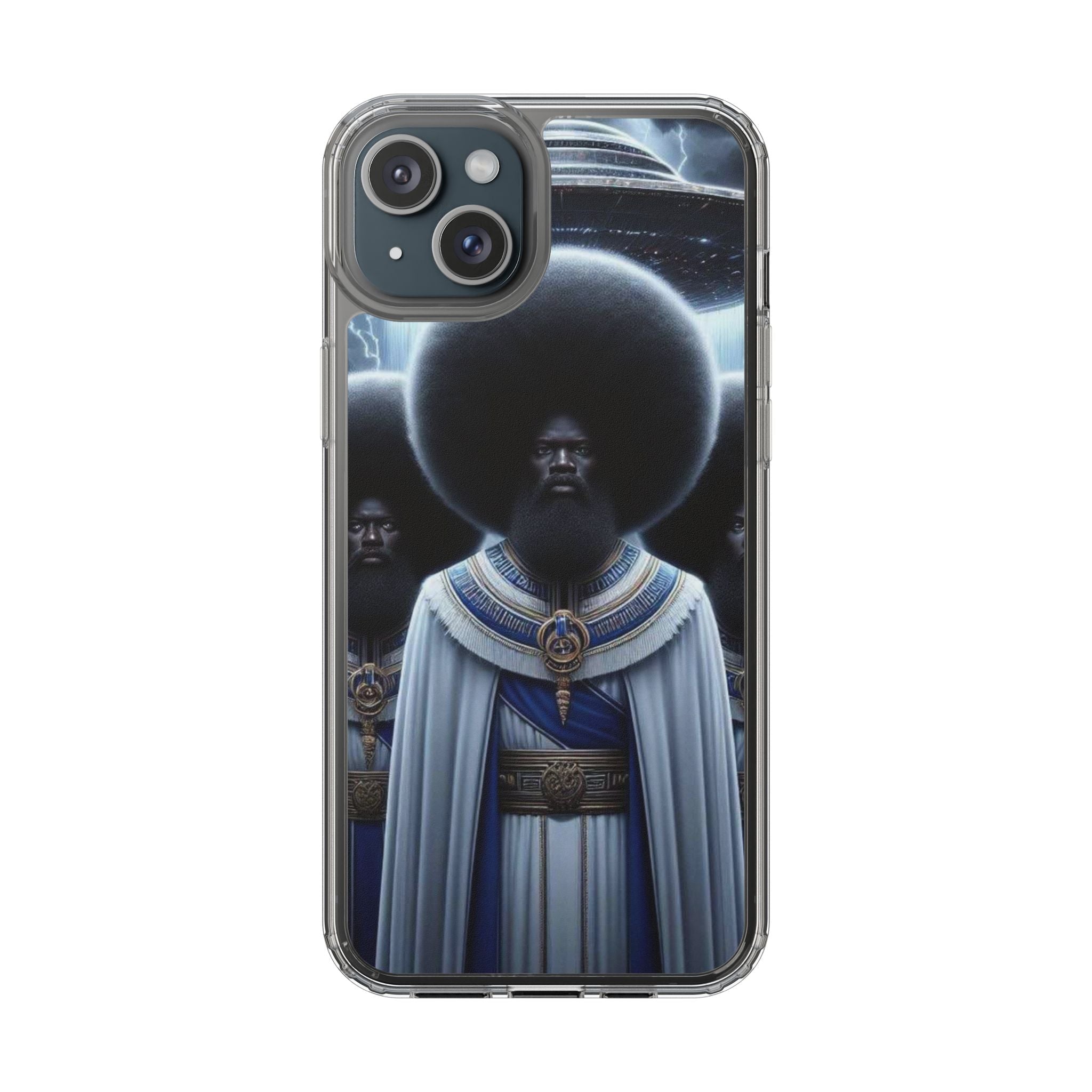 Artistic Clear Phone Cases, Unique Clear Case, Modern Phone Cover, Trendy Phone Case, Phone Accessories, Gift for Him/Her Printify