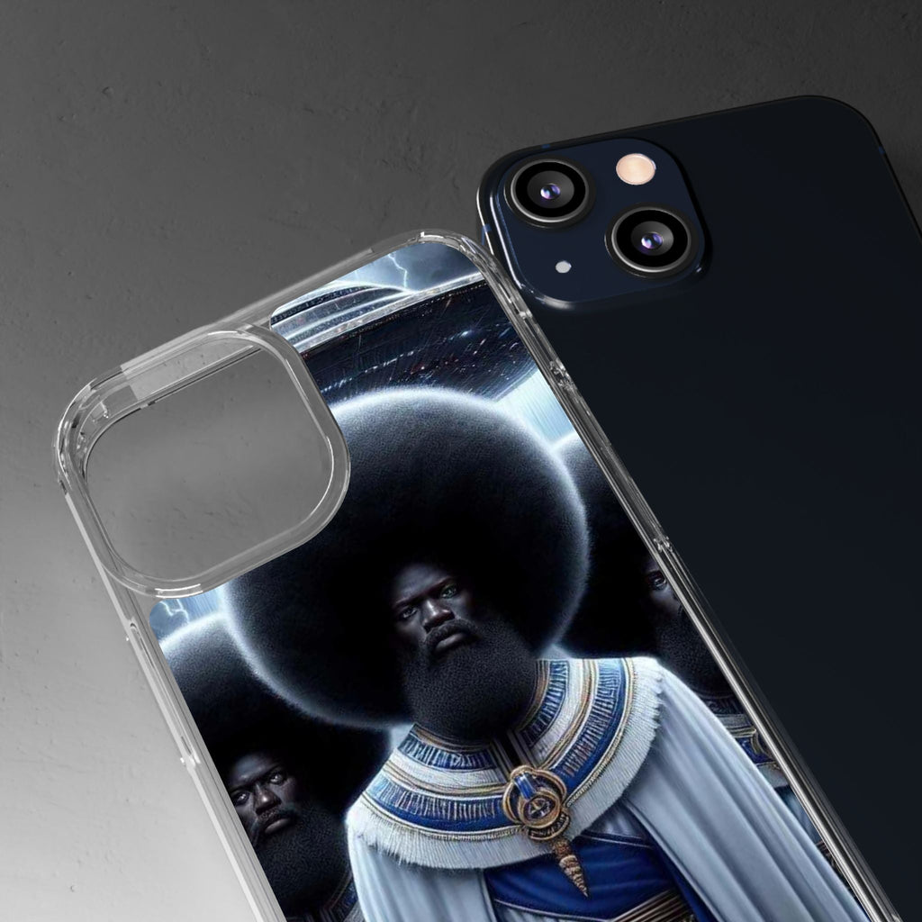 Artistic Clear Phone Cases, Unique Clear Case, Modern Phone Cover, Trendy Phone Case, Phone Accessories, Gift for Him/Her Printify