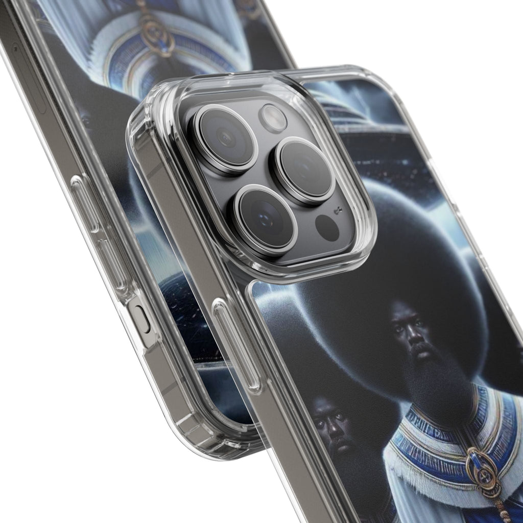 Artistic Clear Phone Cases, Unique Clear Case, Modern Phone Cover, Trendy Phone Case, Phone Accessories, Gift for Him/Her Printify