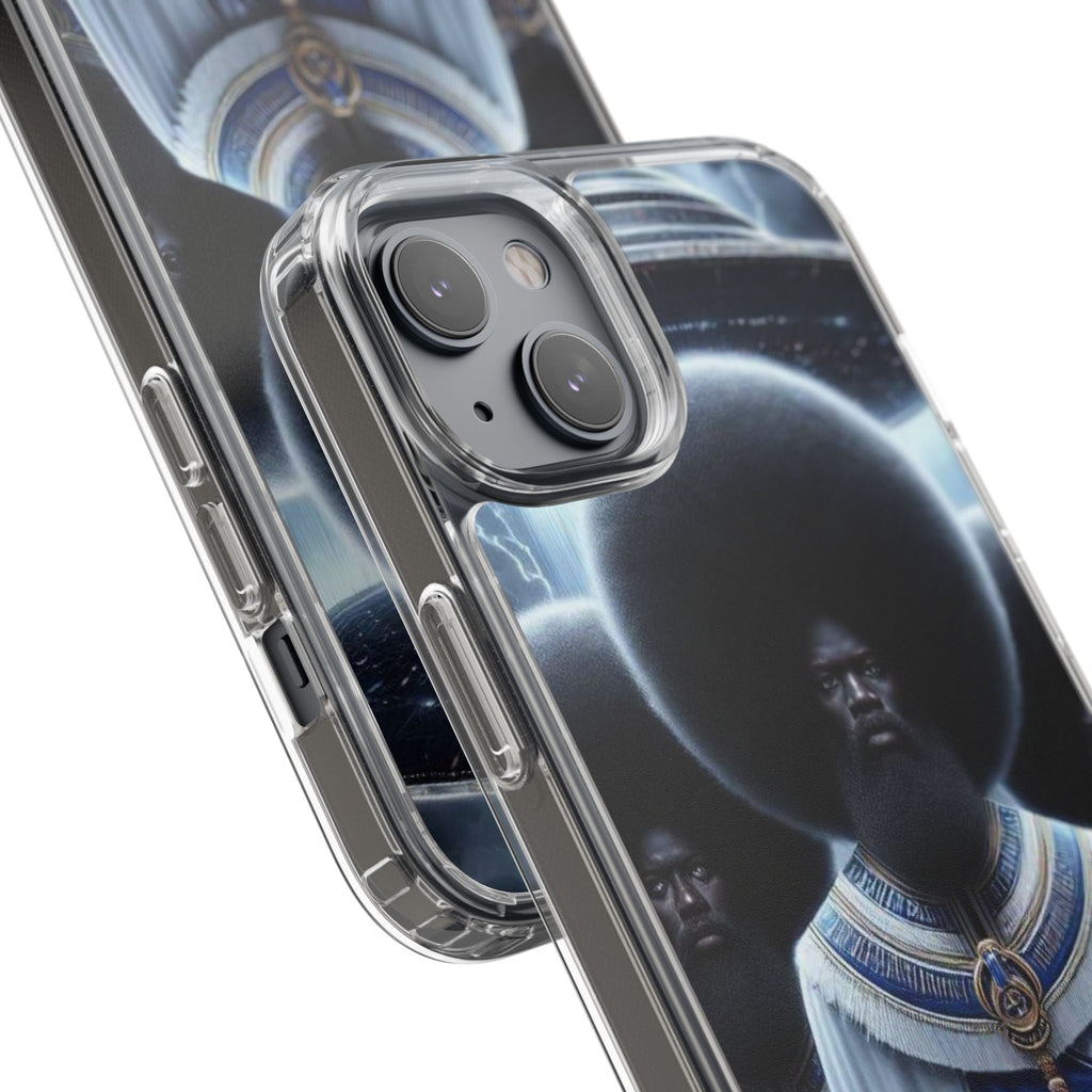 Artistic Clear Phone Cases, Unique Clear Case, Modern Phone Cover, Trendy Phone Case, Phone Accessories, Gift for Him/Her Printify