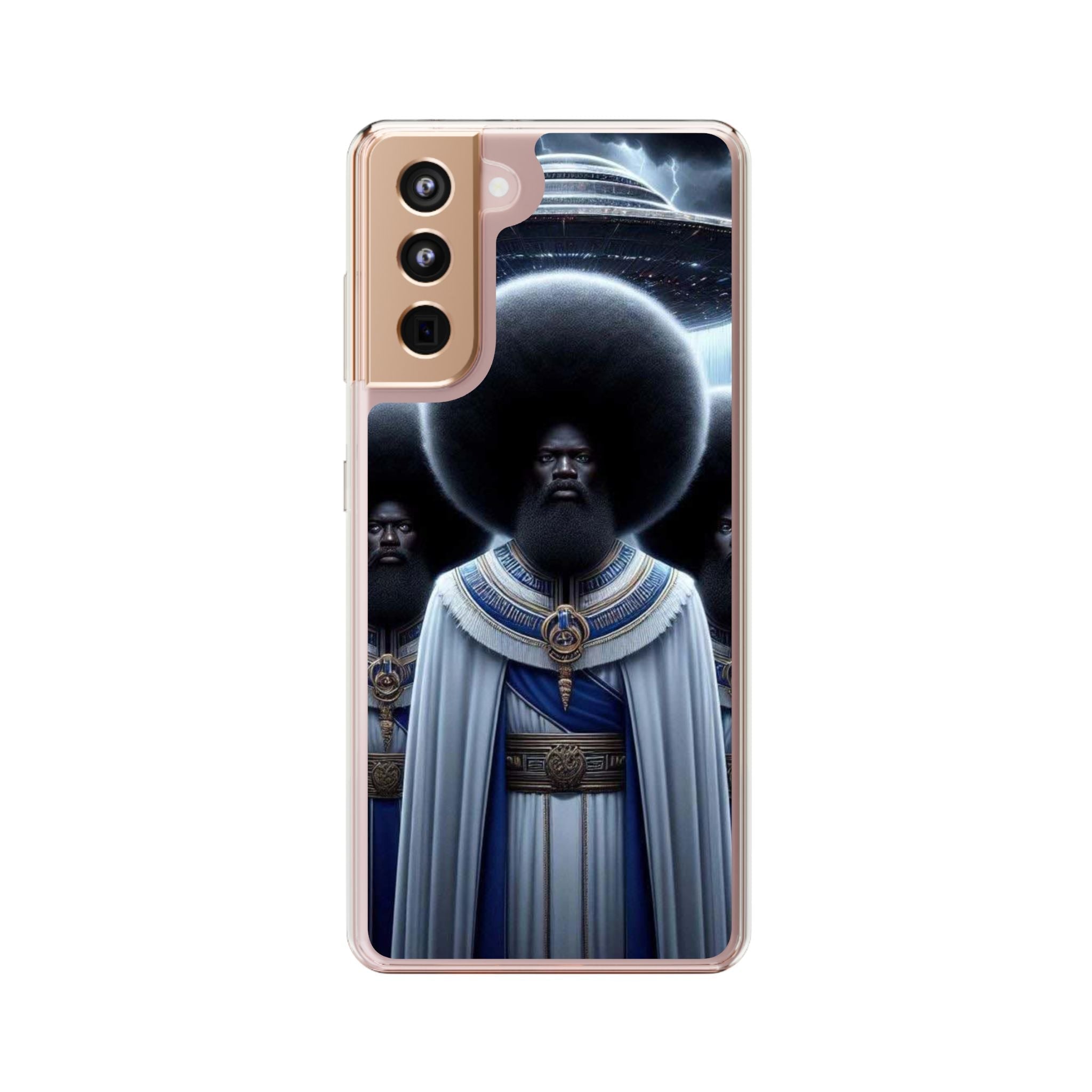 Artistic Clear Phone Cases, Unique Clear Case, Modern Phone Cover, Trendy Phone Case, Phone Accessories, Gift for Him/Her Printify