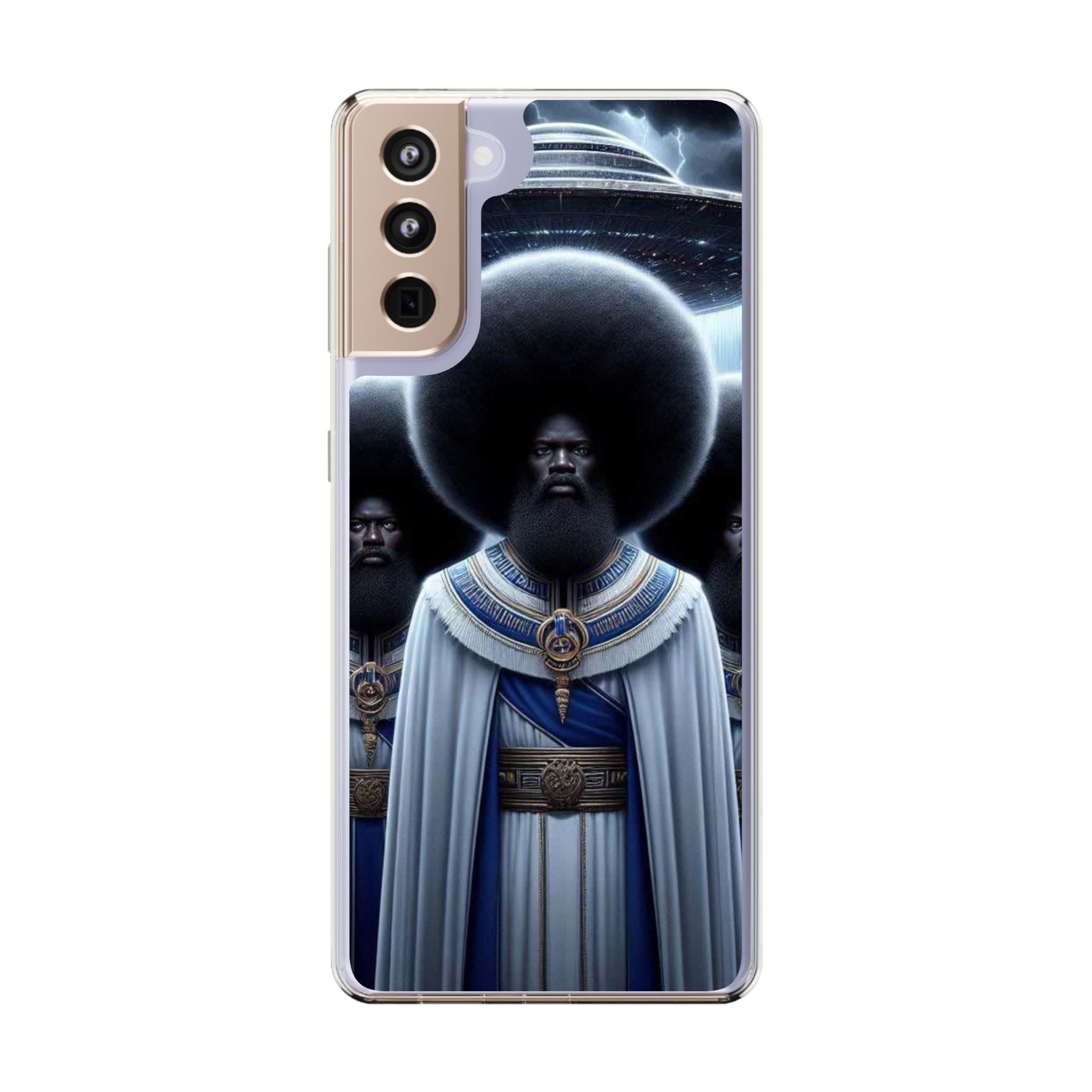 Artistic Clear Phone Cases, Unique Clear Case, Modern Phone Cover, Trendy Phone Case, Phone Accessories, Gift for Him/Her Printify