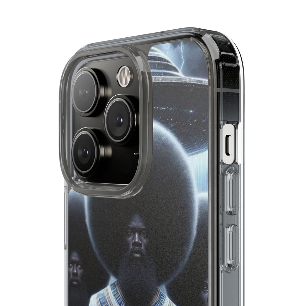 Artistic Clear Phone Cases, Unique Clear Case, Modern Phone Cover, Trendy Phone Case, Phone Accessories, Gift for Him/Her Printify