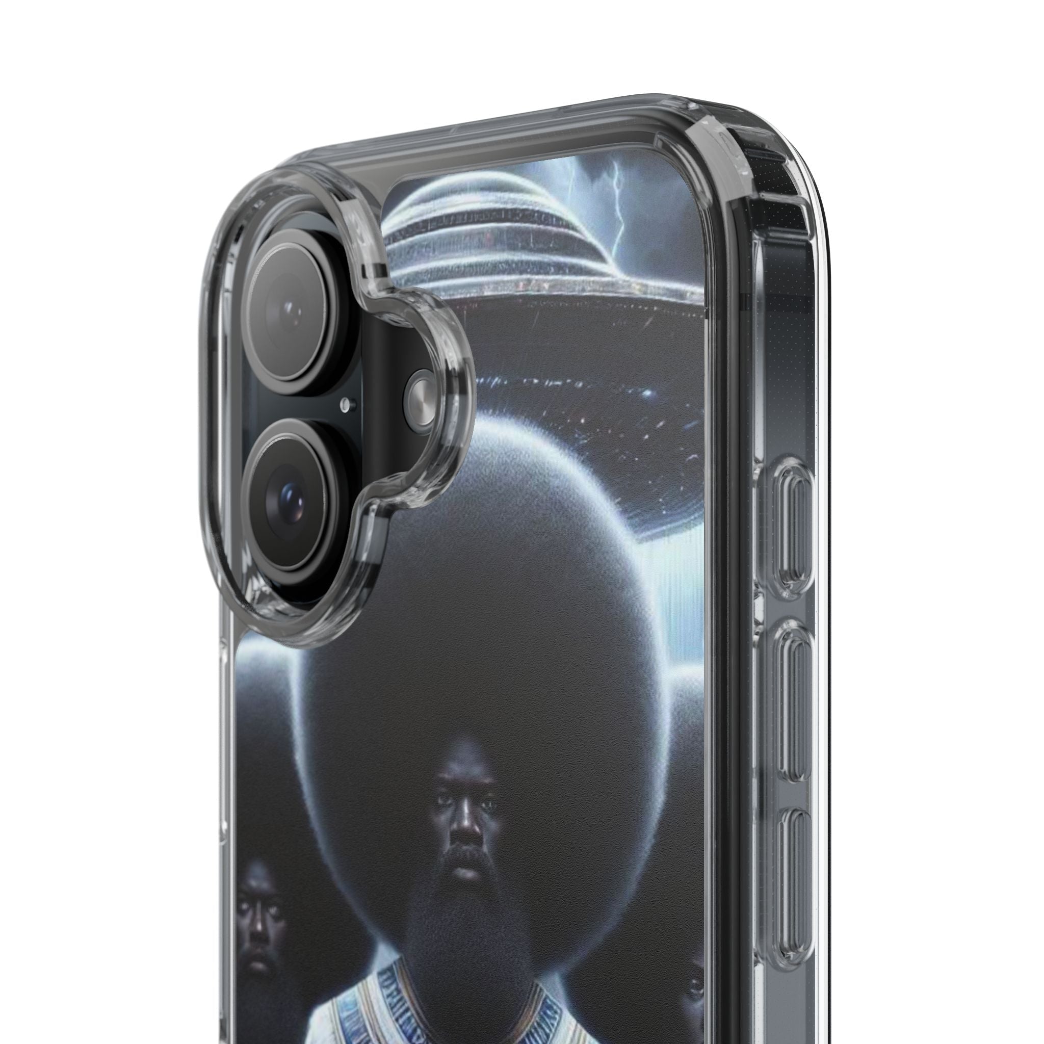 Artistic Clear Phone Cases, Unique Clear Case, Modern Phone Cover, Trendy Phone Case, Phone Accessories, Gift for Him/Her Printify