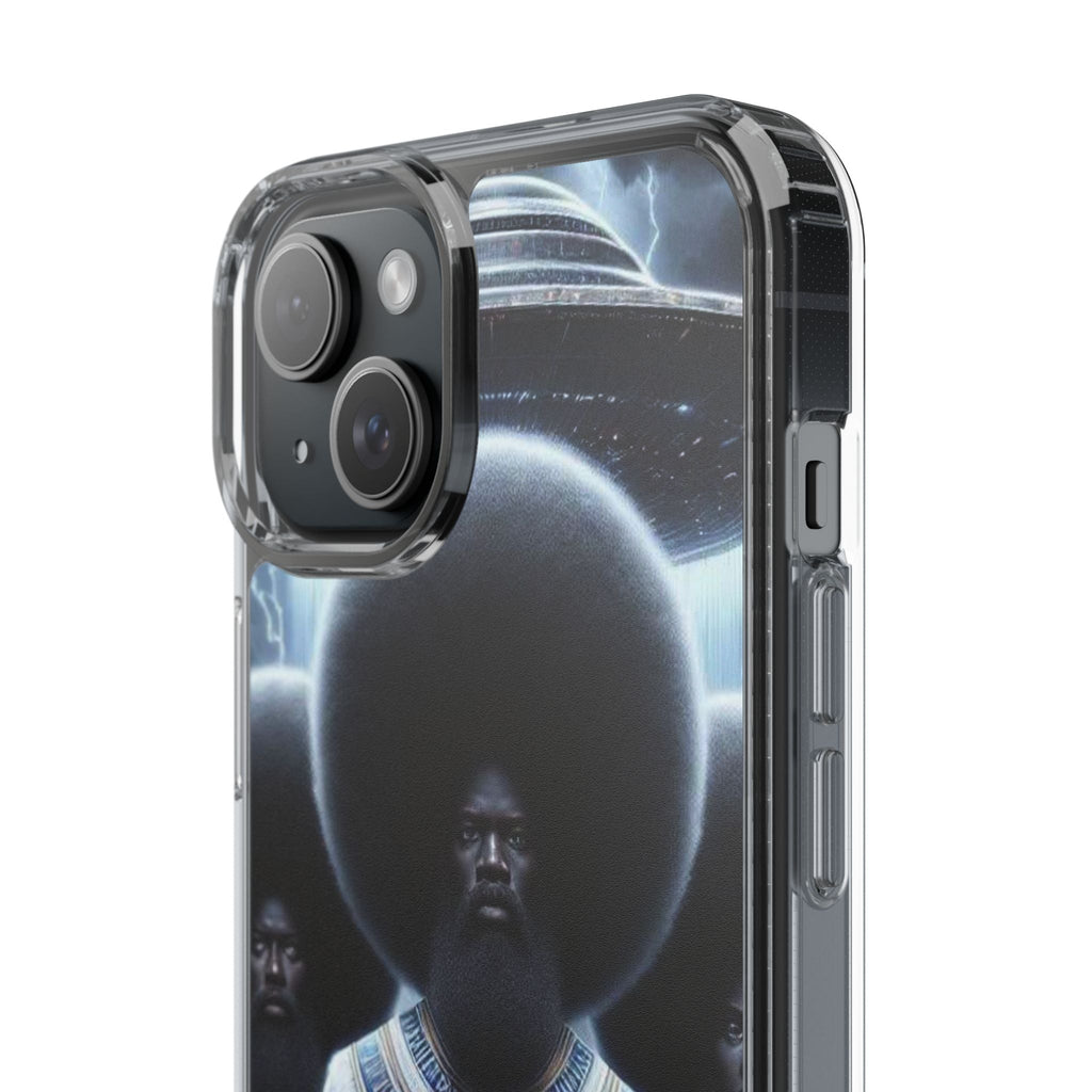 Artistic Clear Phone Cases, Unique Clear Case, Modern Phone Cover, Trendy Phone Case, Phone Accessories, Gift for Him/Her Printify