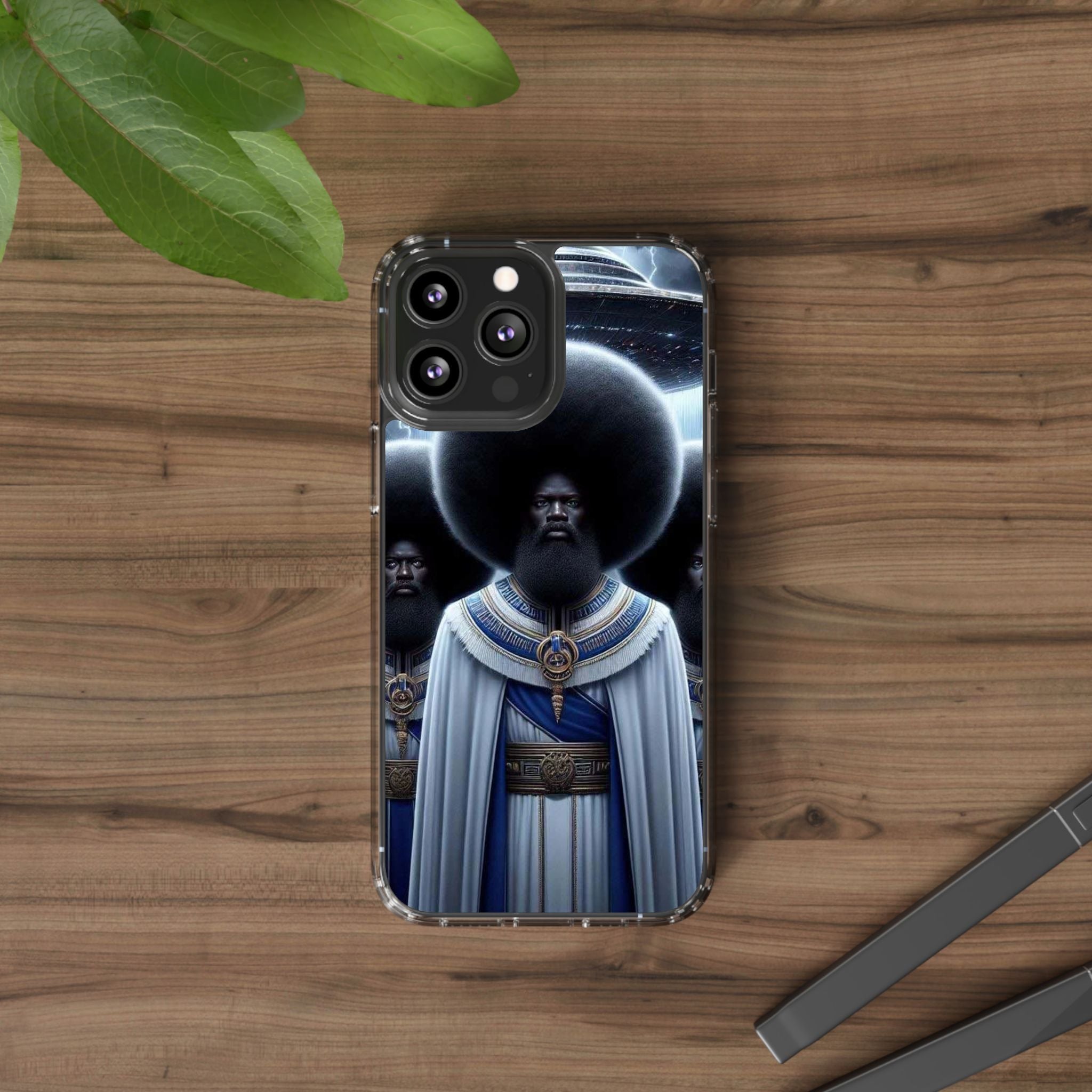 Artistic Clear Phone Cases, Unique Clear Case, Modern Phone Cover, Trendy Phone Case, Phone Accessories, Gift for Him/Her Printify