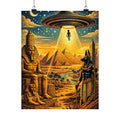 Ancient Alien Contact Poster