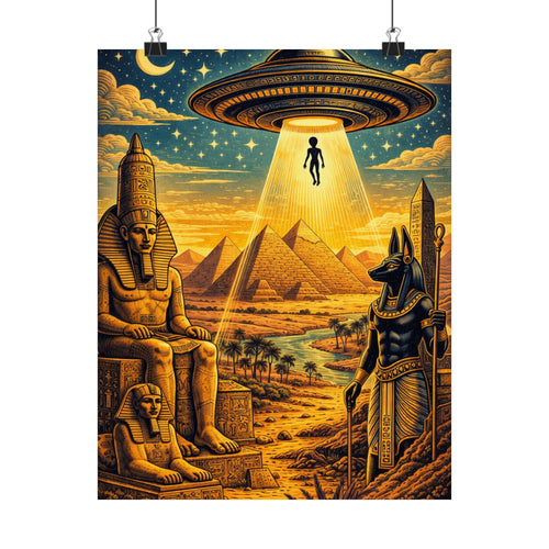 Ancient Alien Contact Poster