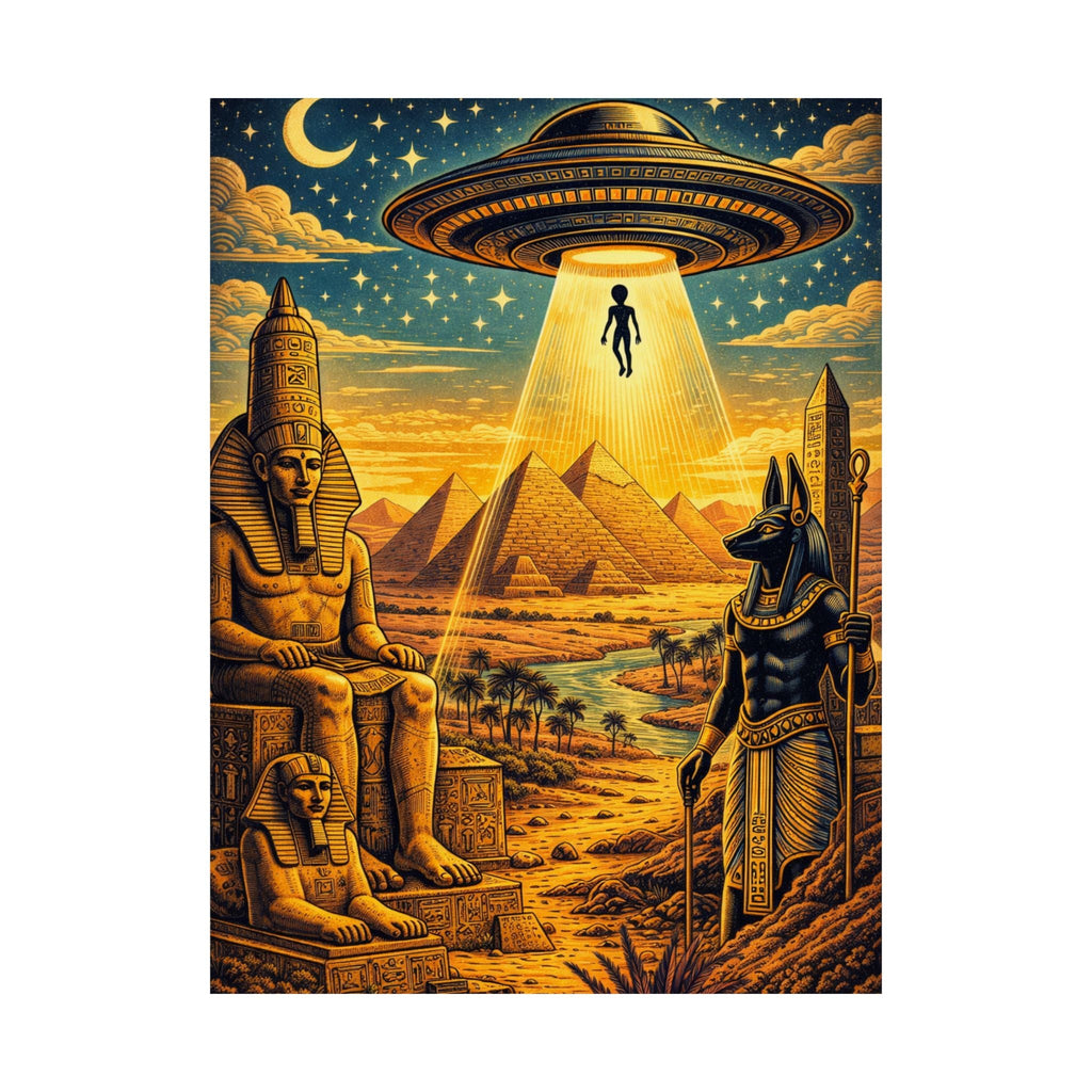 Ancient Alien Contact Poster