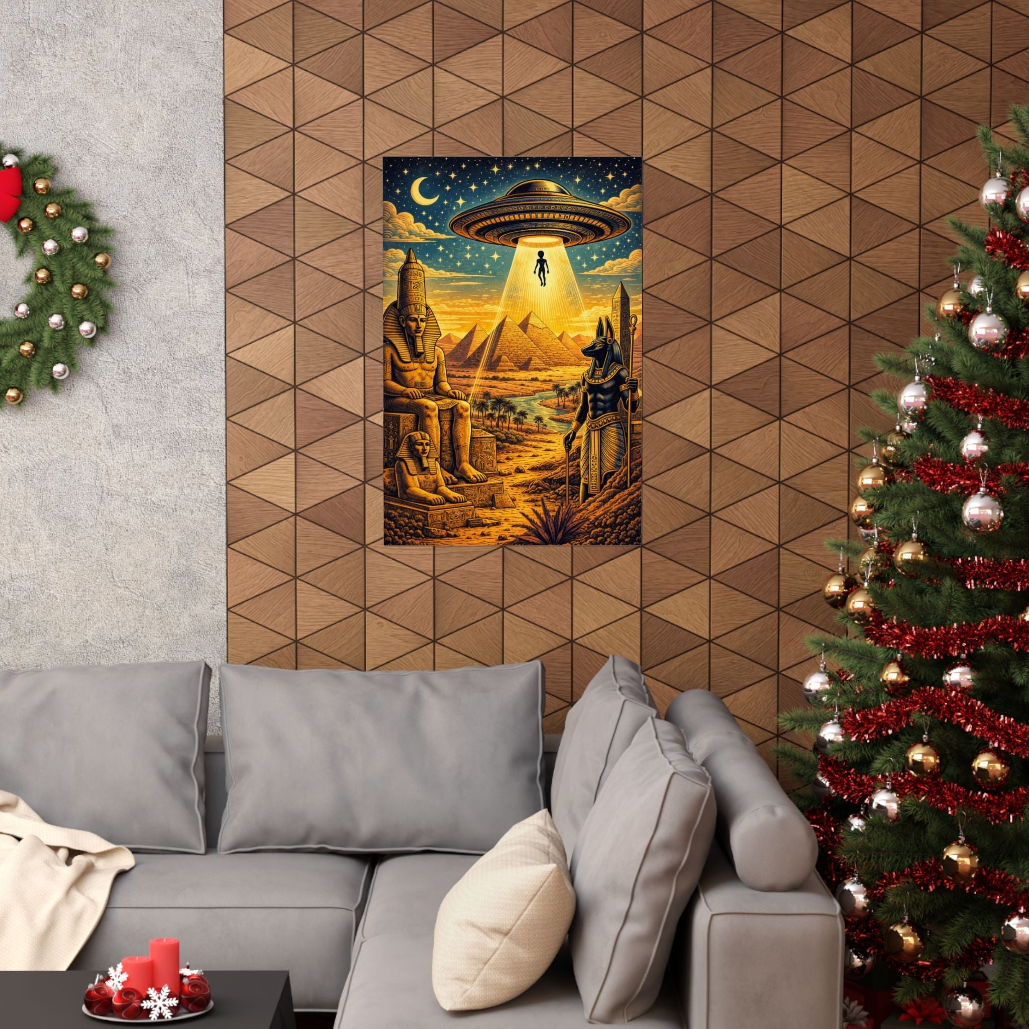 Ancient Alien Contact Poster