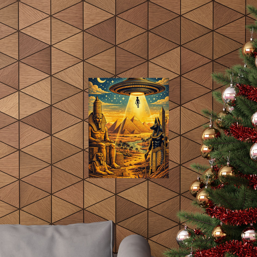 Ancient Alien Contact Poster