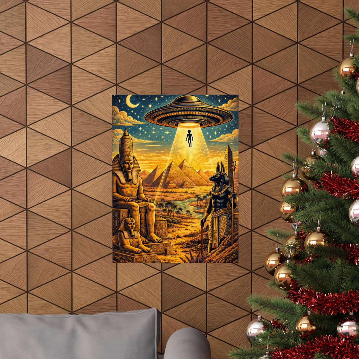 Ancient Alien Contact Poster