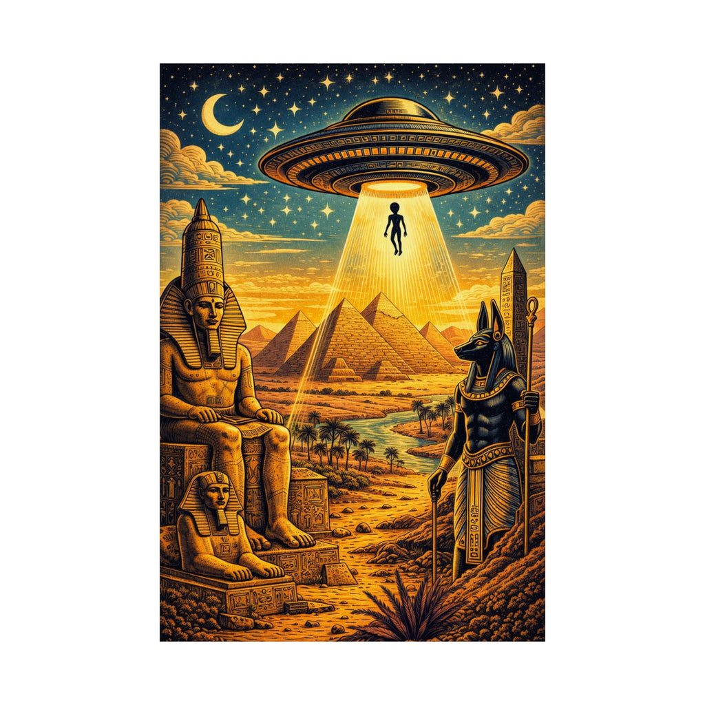 Ancient Alien Contact Poster