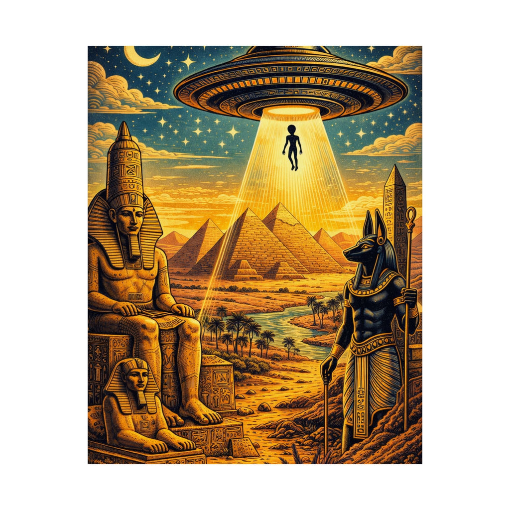 Ancient Alien Contact Poster