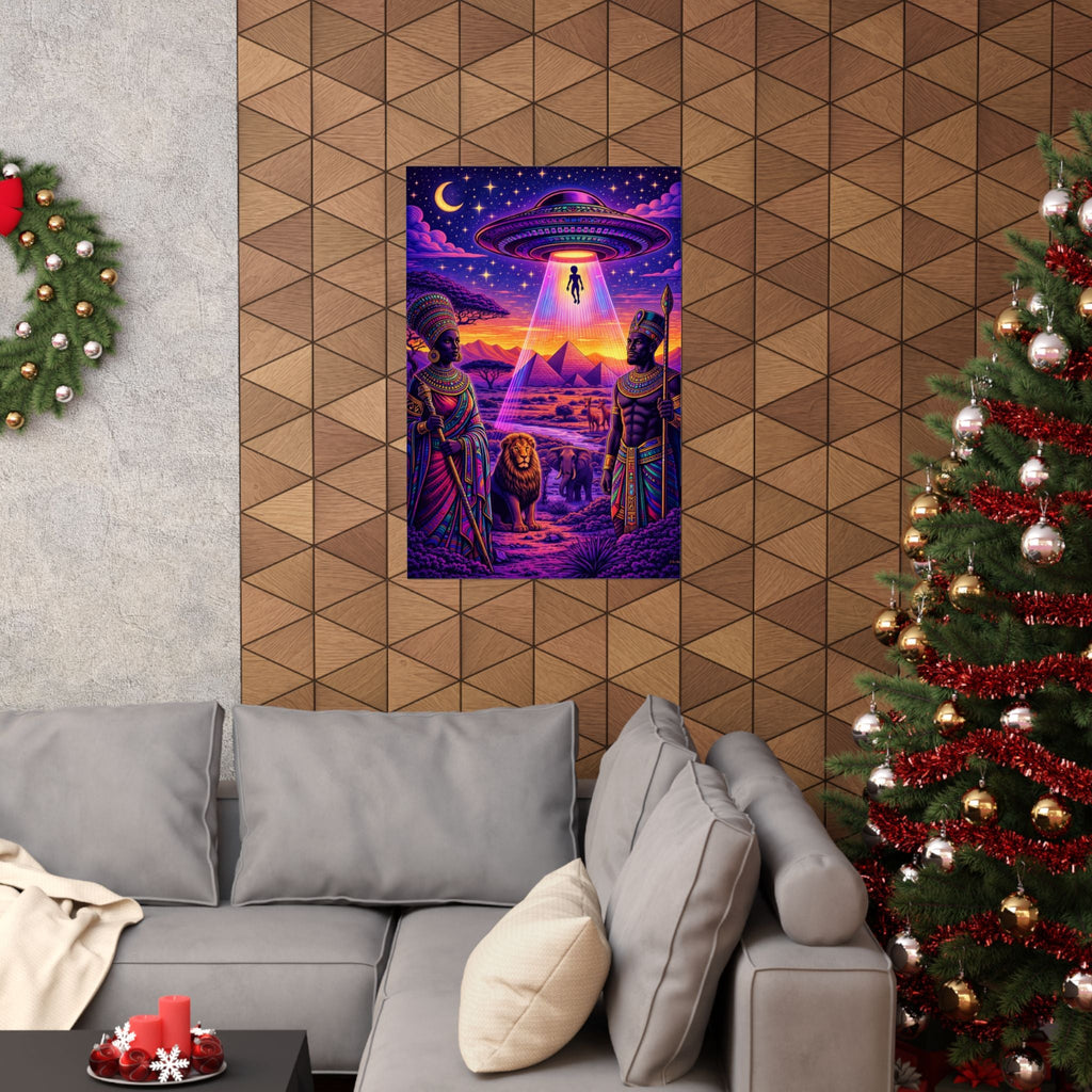 Ancient Frequency: Cosmic Kingdom Poster.
