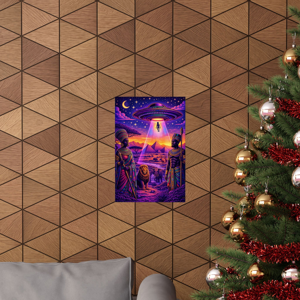 Ancient Frequency: Cosmic Kingdom Poster.