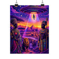 Ancient Frequency: Cosmic Kingdom Poster.