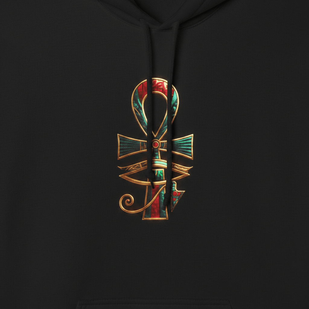 Cosmic Ankh Design Detail