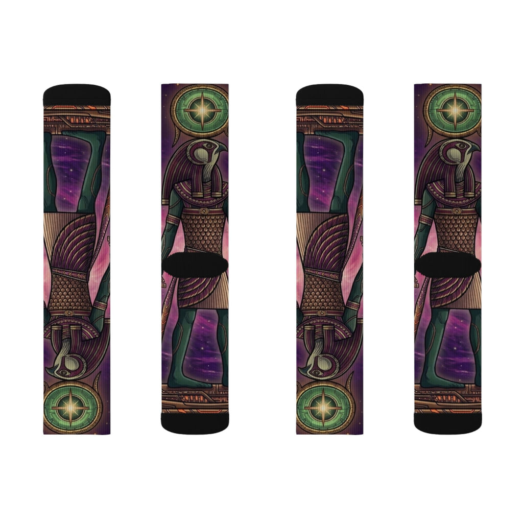 Ancient Frequency Socks-Mystic Purple