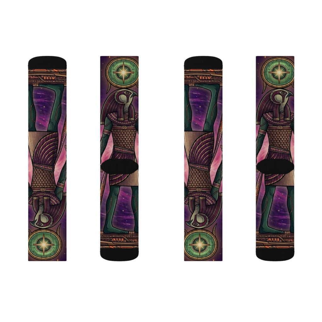 Ancient Frequency Socks-Mystic Purple