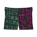 Ancient Symbols Women's Shorts, Graphic Activewear, Summer Sportswear, Unique Workout Shorts, Casual Lounge Shorts, Gift for Her Printify